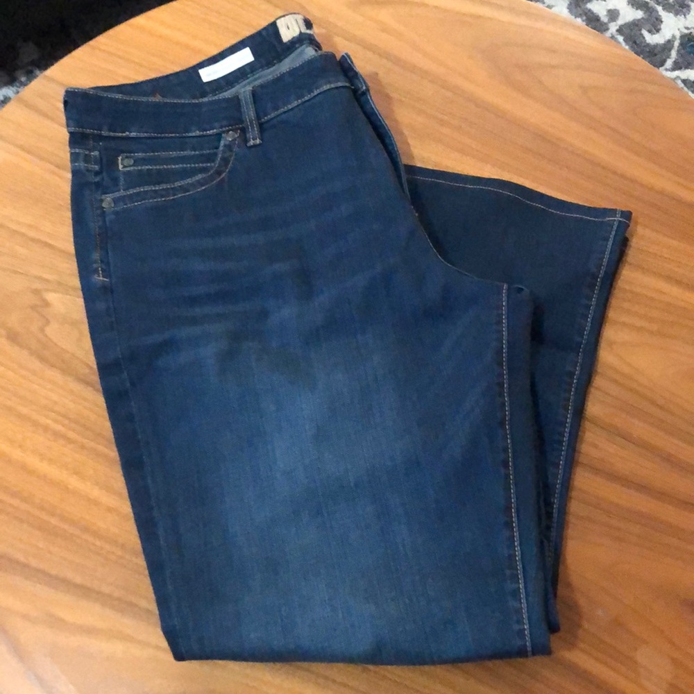 Kut from the Kloth Michelle Back Flap Bootcut Women’s Blue Jeans Pants Size 18 W